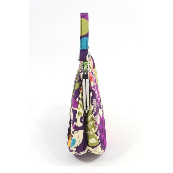 Vera Bradley Plum Crazy Mini Frame Crossbody Purse NWT ~ Retired Pattern - Picture 3 of 12